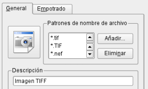 Asimilo los archivos NEF a los TIFF